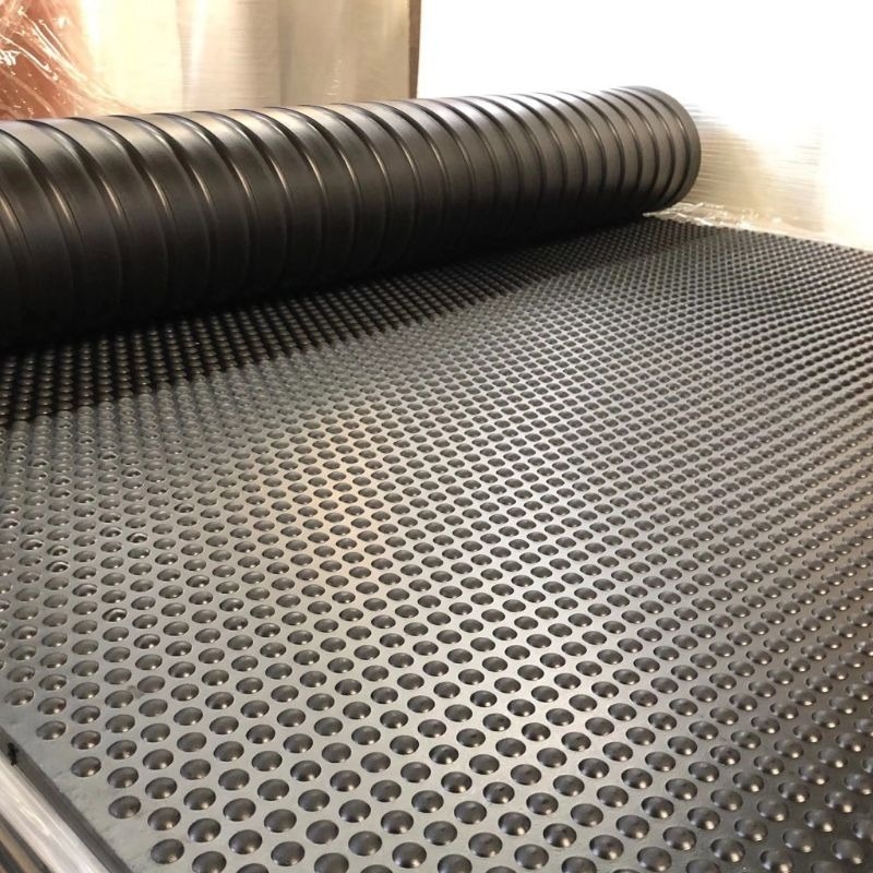 Grooved Rubber Stable Mats